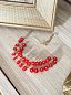 Choker Mariposa Rojo